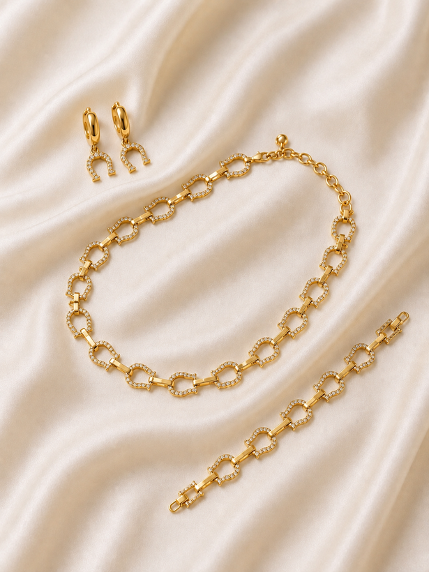 ست امگا (Omega) نگین دار