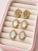 گوشواره مرواریدی پینترستی